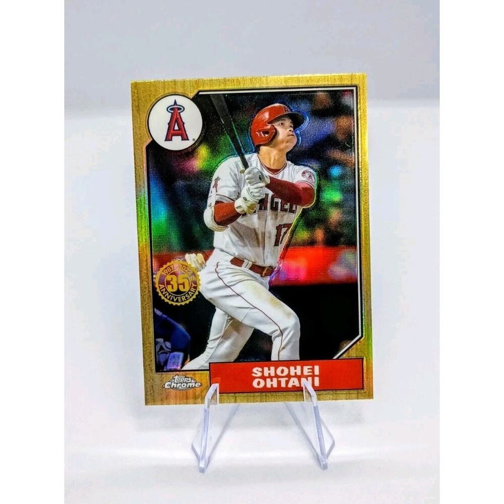 2022 Topps Chrome REFRACTOR -Shohei Ohtani P/DH LA  #87BC-2 INVESTMENT CARD